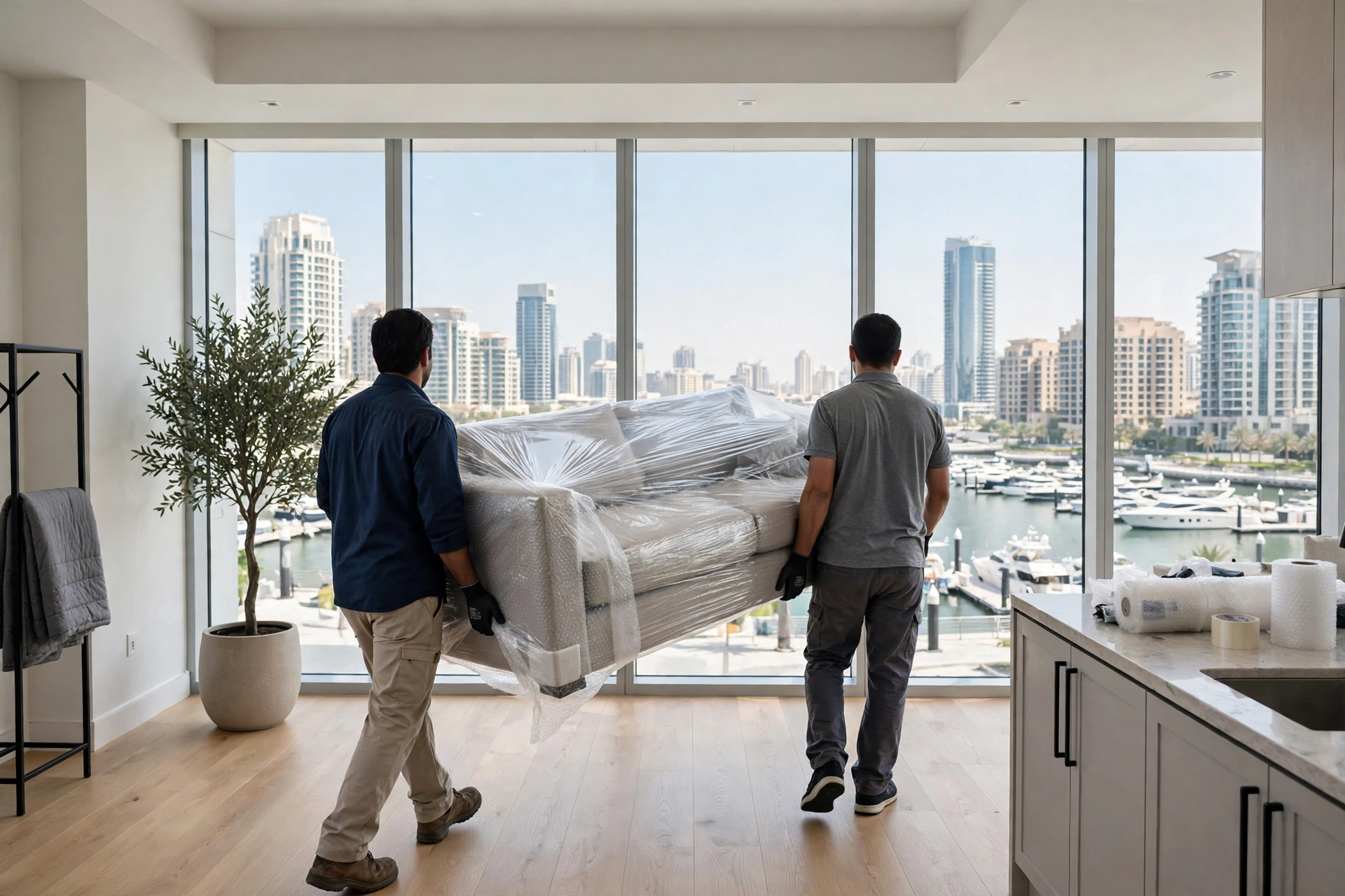 From Dubai to Dubai Marina, Moved the Right Way