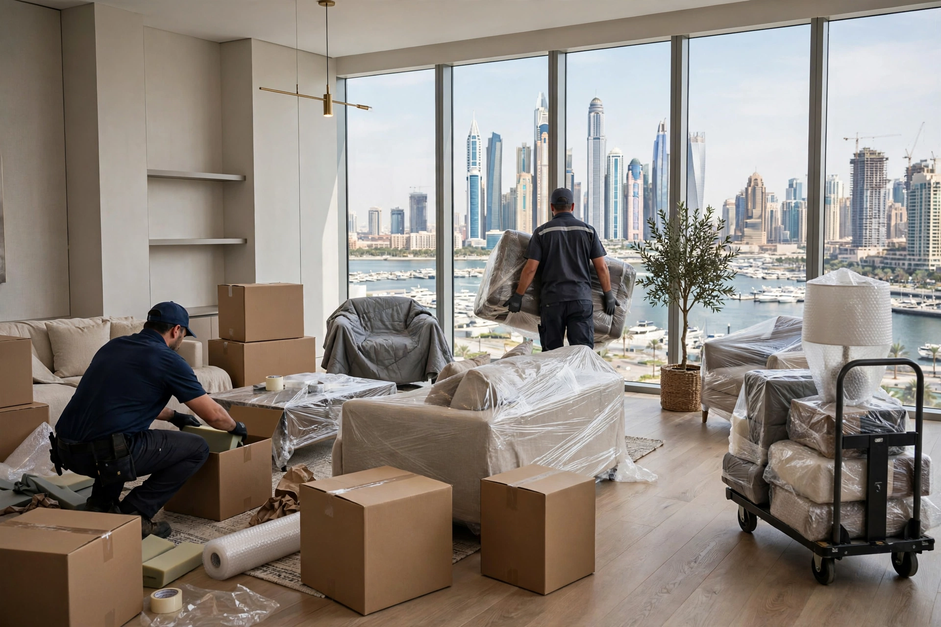 Why Choose Movers Who Know the Way From Dubai to Dubai Marina
